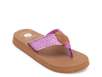 Yellow Box Naseem Sandal In Purple