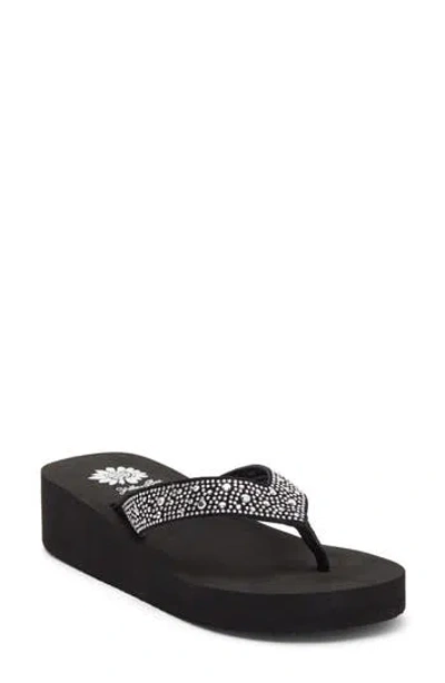 Yellow Box Premium Africa Flip Flop Sandal In Black