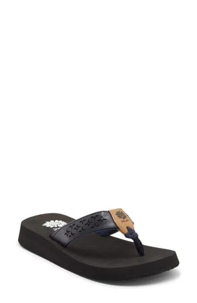 Yellow Box Premium Benji Flip Flop In Black