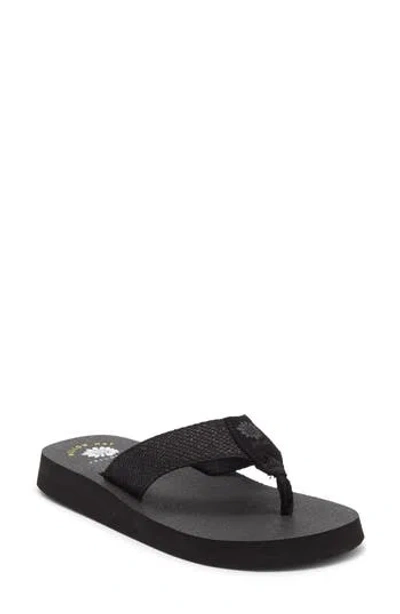 Yellow Box Premium Dax Flip Flop In Black
