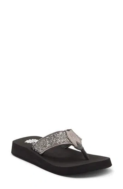Yellow Box Premium Feliks Flip Flop Sandal In Gray