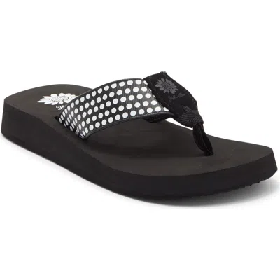Yellow Box Premium Fromy Flip Flop Sandal In Black