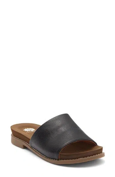 Yellow Box Premium Kalo Slide Sandal In Black
