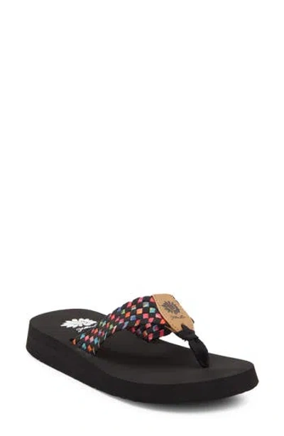 Yellow Box Premium Soleil Flip Flop Sandal In Multi