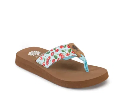 Yellow Box Rosamel Sandal In Gray