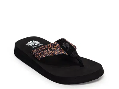 Yellow Box Soleil Sandal In Black