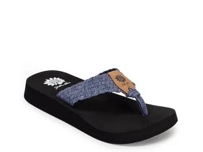 Yellow Box Soleil Sandal In Black