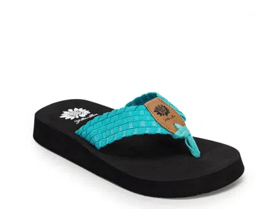 Yellow Box Soleil Sandal In Blue