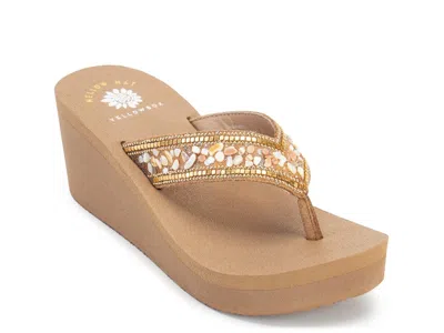 Yellow Box Wilfred Wedge Sandal