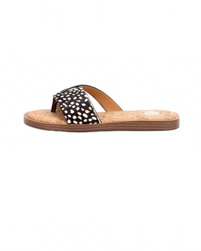 Yellow Box Women's Barann Sandal In Cheetah In Multi