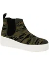 Yellow Box Women's Eagon Platform High Top Sneaker In Camo Print In Multi