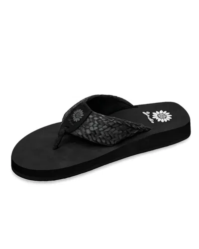 Yellow Box Women's Falia Flip-flops In Black