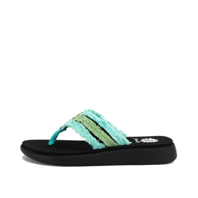 Yellow Box Women's Gilbert Sandal In Teal In Blue