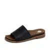 Yellow Box Women's Kalo Slide Sandal In Black In Black