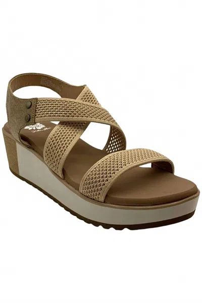 Yellow Box Women's Marnie Wedge Sandals In Multi