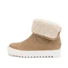 Yellow Box Women's Melisa Wedge Sneaker Boot In Sand