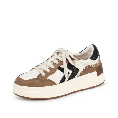Yellow Box Women's Oculus Sneaker In Black/tan/white In Multi