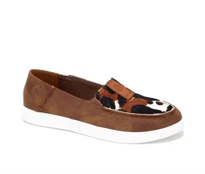 Yellow Box Women's Oleviah Slip-on Shoes In Cow Multi In Brown