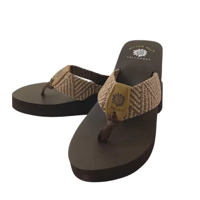 Yellow Box Women's Silma Sandal In Brown