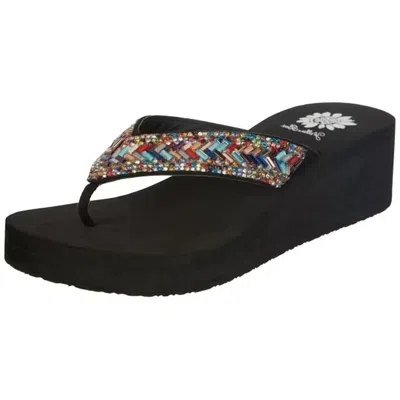 Yellow Box Women's Skyllah Flip-flops In Multi