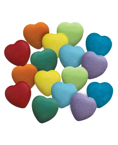 Yellow Door Kindness Hearts, Set Of 16 In Multicolor
