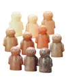 Yellow Door Little People Like Me, Set Of 10 In Multicolor