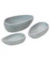 Yellow Door Rustic Pourers, Set Of 3 In Gray