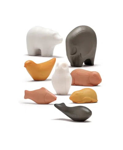 Yellow Door Kids' Sensory Play Animal Stone, Pack Of 8 In Assorted