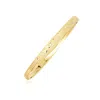 Yellow Gold 10k  Dome Childrens Diamond Cut Florentine Bangle In Gold