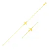 Yellow Gold 14k  Airplane Bracelet (1.00 Mm) In Yellow