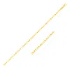 Yellow Gold 14k  Alternating Paperclip Bracelet (2.80 Mm) In Yellow