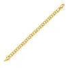 Yellow Gold 14k  Lite Charm Bracelet (5.00 Mm) In Gold