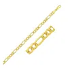 Yellow Gold 14k  Lite Figaro Bracelet (5.60 Mm) In Yellow