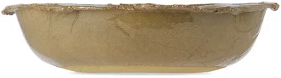 Yellow Nose Studio Brown N-02 Bowl In Terra-cotta Or Sand