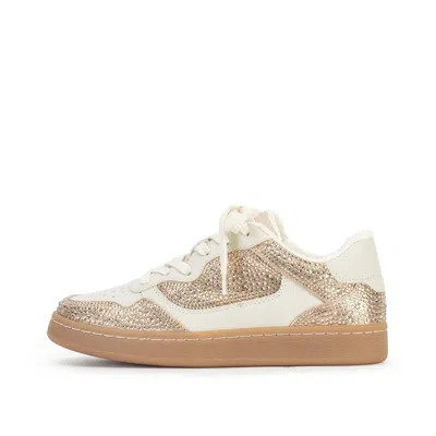 Yellow The Label Women's Camaran Sneaker In Light Gold