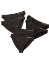 Yellowberry Kids'  6pk Scout Seamless Underwear In Black