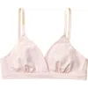 Yellowberry Kids'  Butter Triangle Bra In Bubblegum