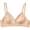 Yellowberry Kids'  Butter Triangle Bra In Doe