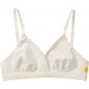 Yellowberry Kids'  Butter Triangle Bra In Snowflake