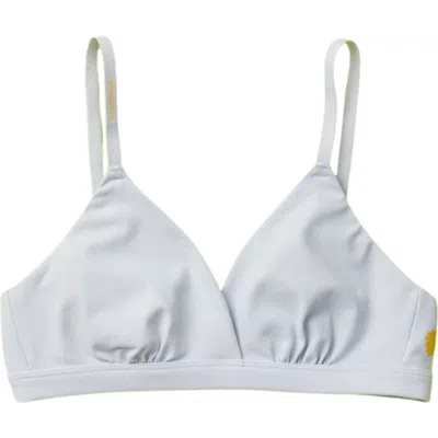 Yellowberry Kids'  Butter Triangle Bra In Storm