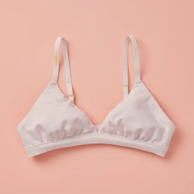 Yellowberry Kids'  Joey Cotton Bra In Bubble Pink