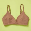 Yellowberry Lily Triangle Bra In Mocha
