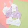 Yellowberry Kids'  Poppy Seamless Bra 3pk In Summer Breeze