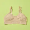 Yellowberry Kids'  Poppy Seamless Bra In Beige