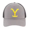 Yellowstone Nick  Trucker Cap-y Embroidery In Grey