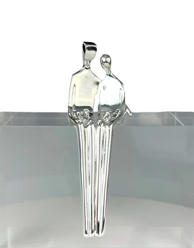 Yenny Cocq Llc Close To Me Sculpture In Silver