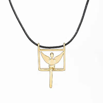 Yenny Cocq Llc Women's Gold Plated Angel Pendant