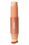 Yensa Super Serum Silk Multi-tasking Full Coverage Foundation Stick In Tan 1