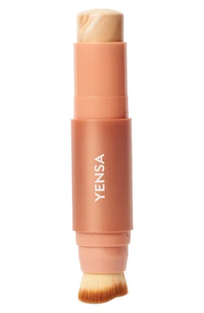 Yensa Super Serum Silk Multi-tasking Full Coverage Foundation Stick In Tan 1