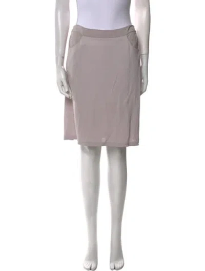 Pre-owned Yeohlee Knee-length Skirt In Gray